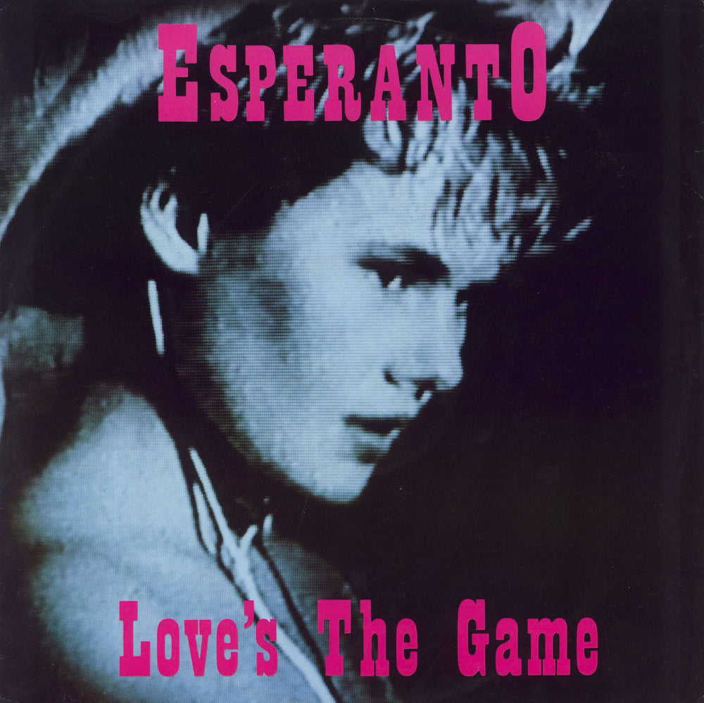 Esperanto Love's The Game UK 12" vinyl single (12 inch record / Maxi-single) ANX001