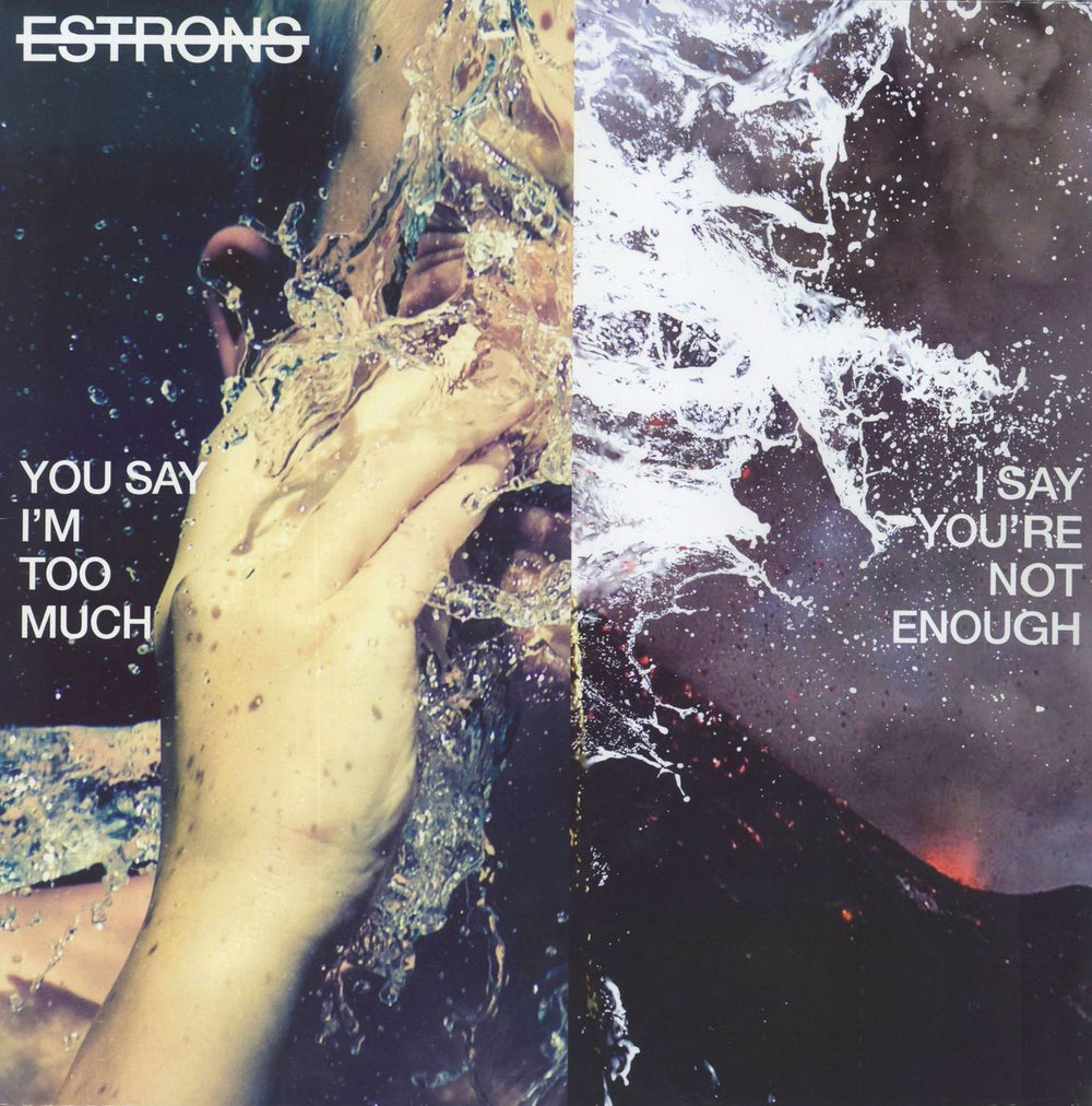 Estrons You Say I'm Too Much, I Say You're Not Enough - Clear Vinyl - Sealed UK vinyl LP album (LP record) GFD001LP