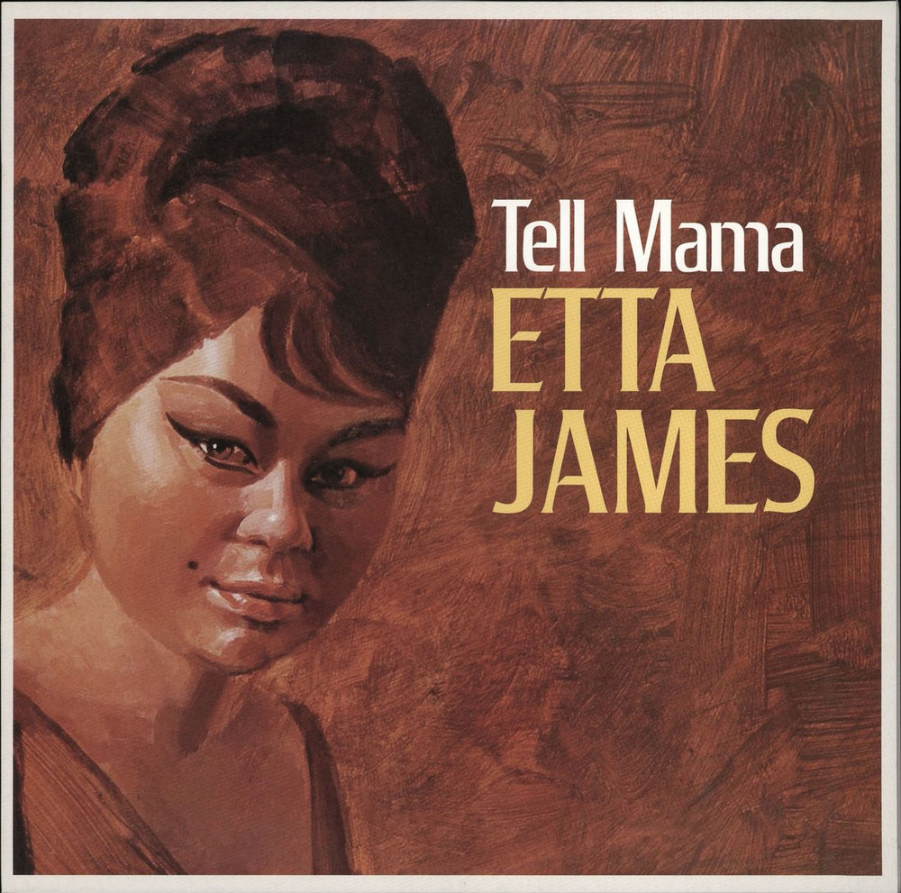 Etta James Tell Mama German vinyl LP album (LP record) BAF18026