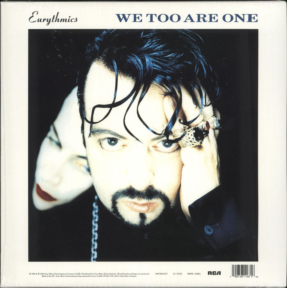 Eurythmics We Too Are One - 180gram Vinyl - Sealed UK vinyl LP album (LP record) 190758116716