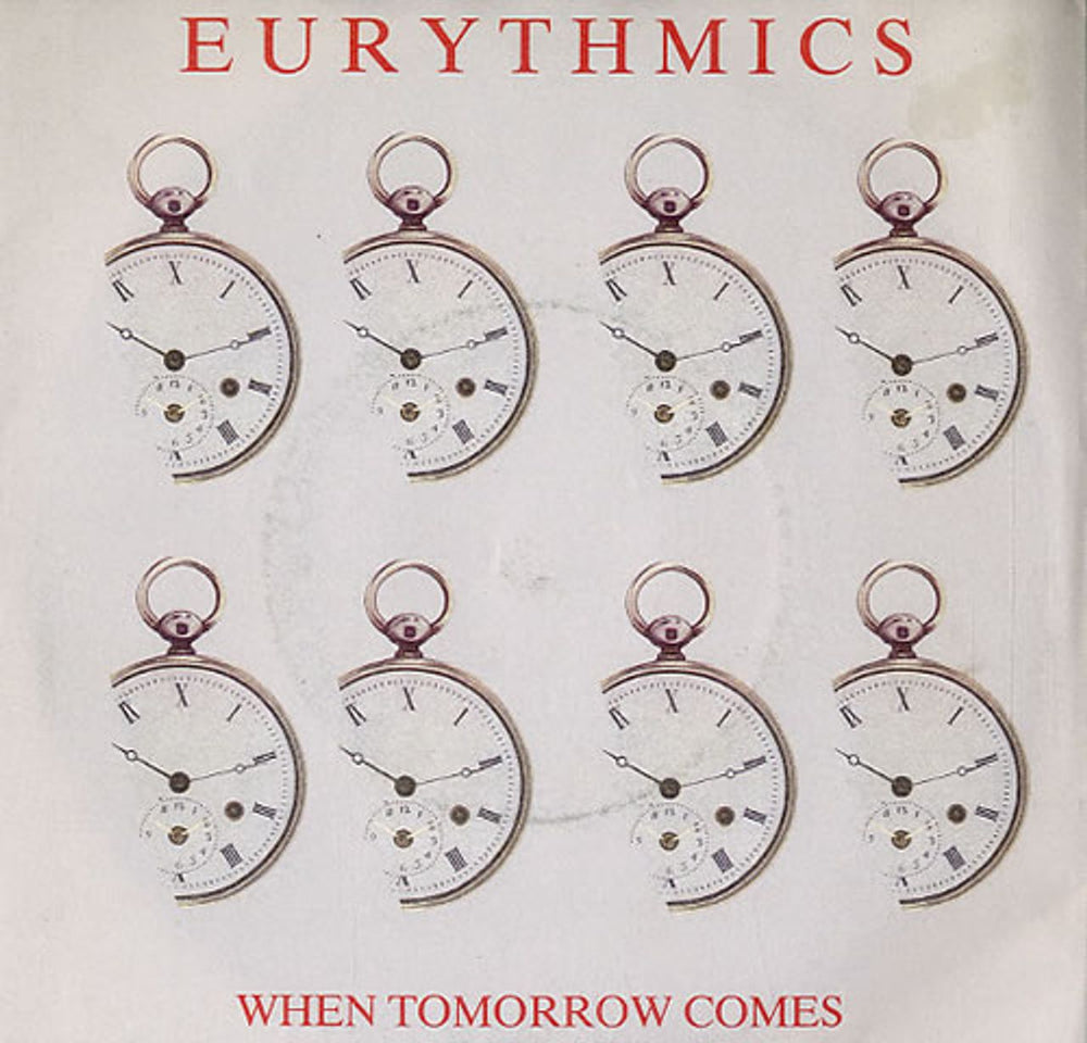 Eurythmics When Tomorrow Comes UK 7" vinyl single (7 inch record / 45) DA7