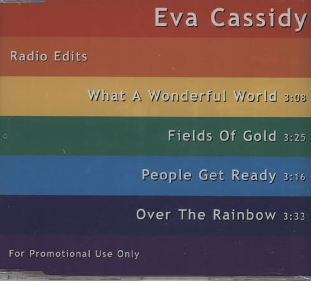 Eva Cassidy Radio Edits UK Promo CD single (CD5 / 5") HOT4