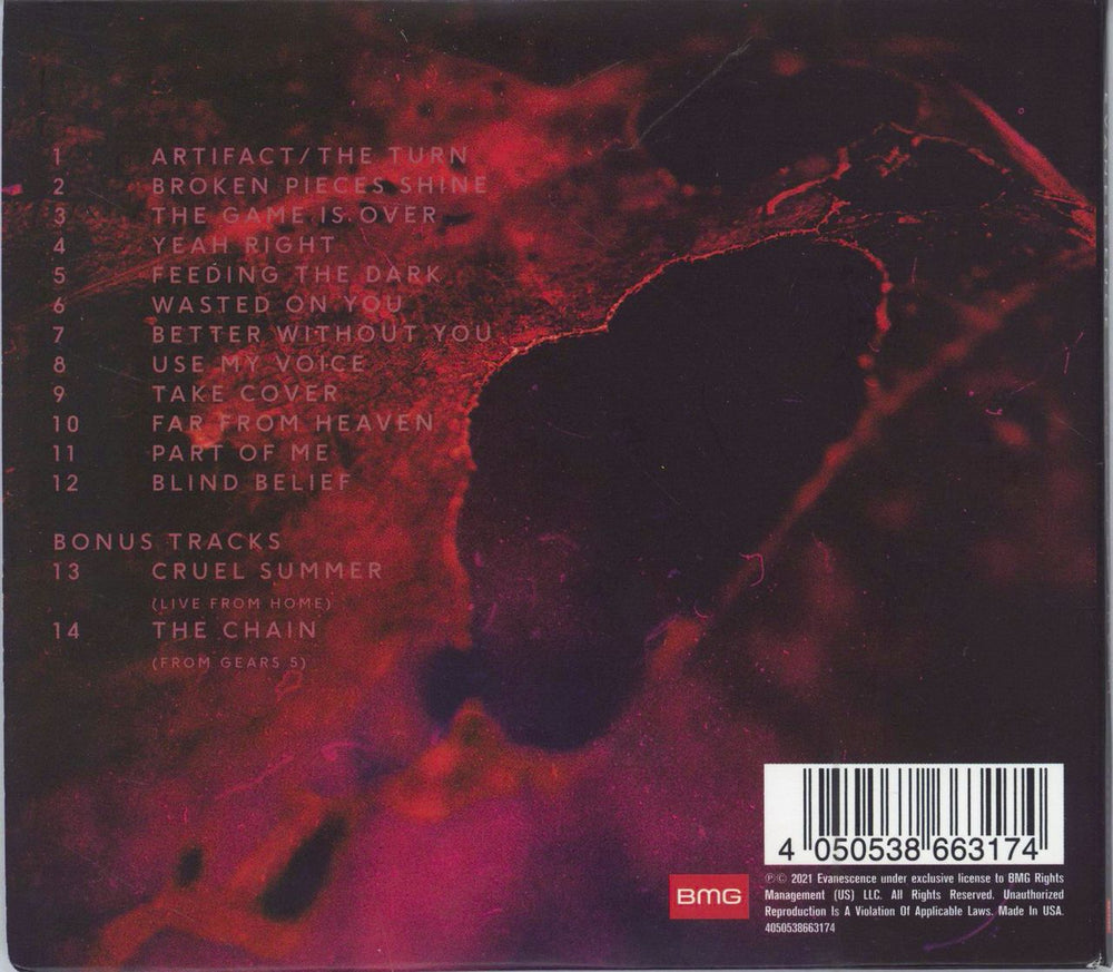 Evanescence The Bitter Truth US CD album (CDLP) ESCCDTH781168