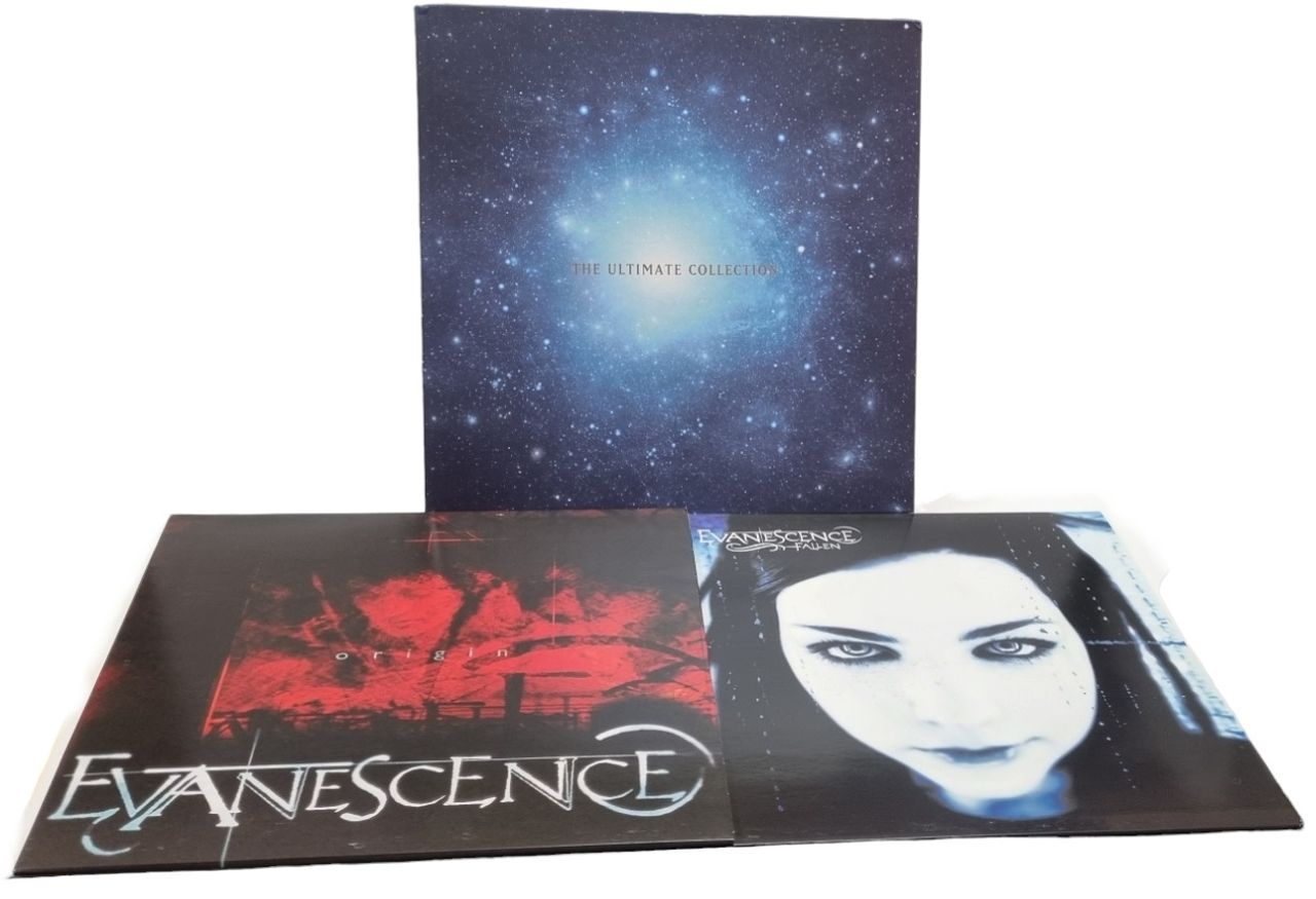 Evanescence The Ultimate Collection + 2 Autographs UK Vinyl Box Set ...