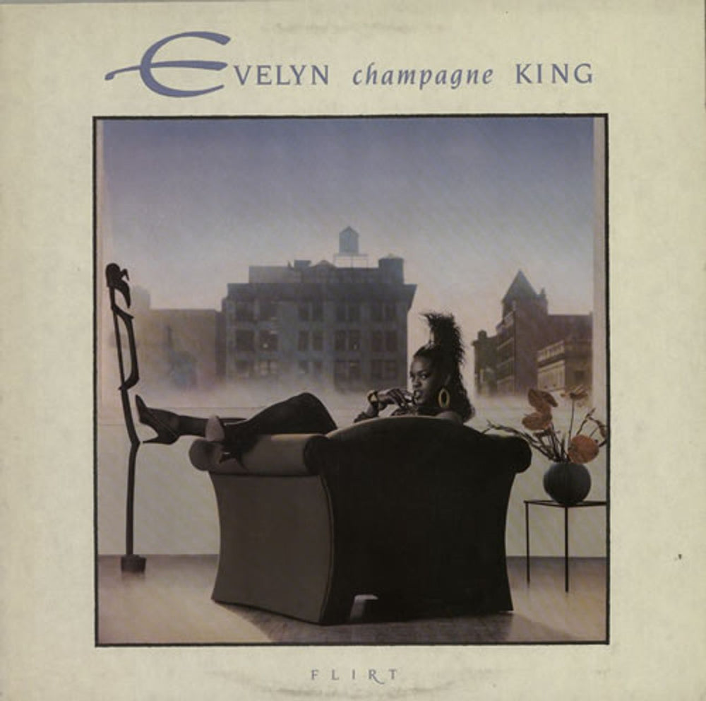 Evelyn 'Champagne' King Flirt Dutch vinyl LP album (LP record) 0647469681