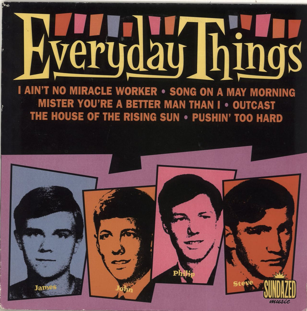 Everyday Things Everyday Things UK 10" vinyl single (10 inch record) SEP10-161