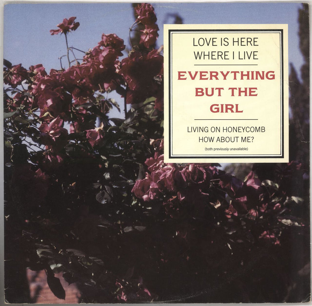 Everything But The Girl Love Is Here Where I Live UK 12" vinyl single (12 inch record / Maxi-single) NEG37T