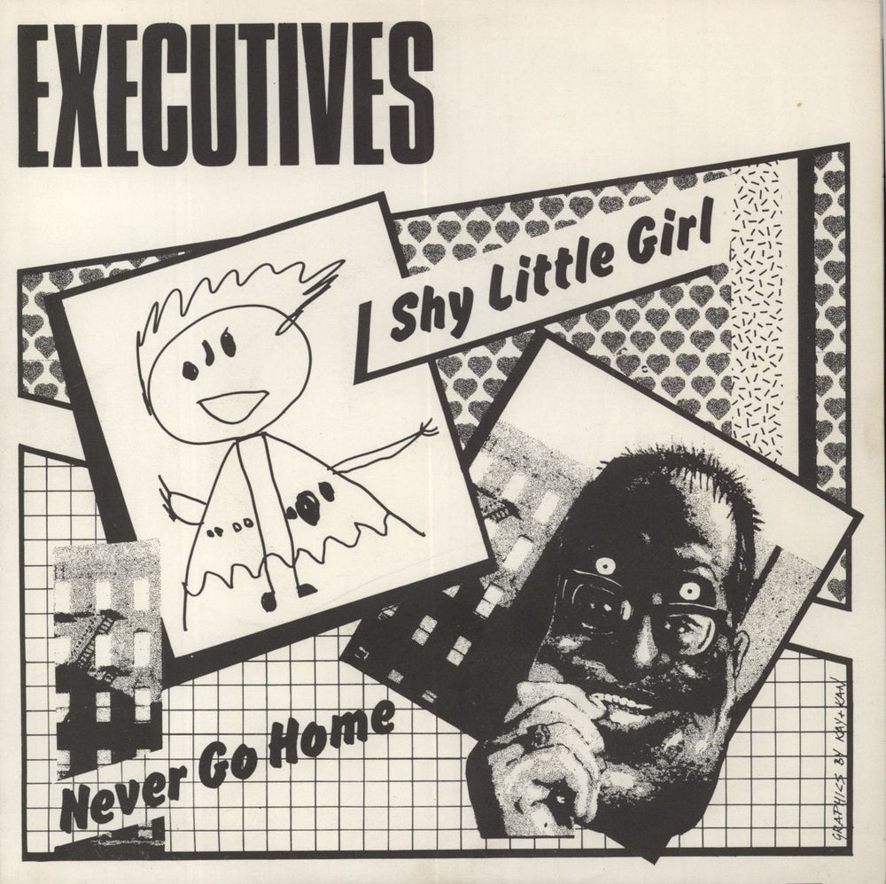 Executives Shy Little Girl / I Got Rabies UK 7" vinyl single (7 inch record / 45) RB/05/EP