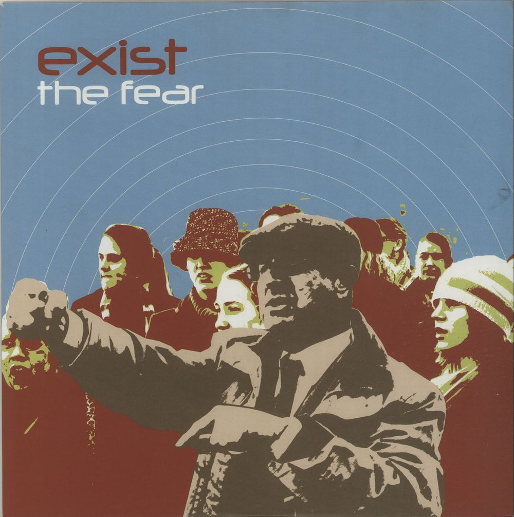 Exist The Fear UK 8" vinyl single (8 inch record) 8IS927