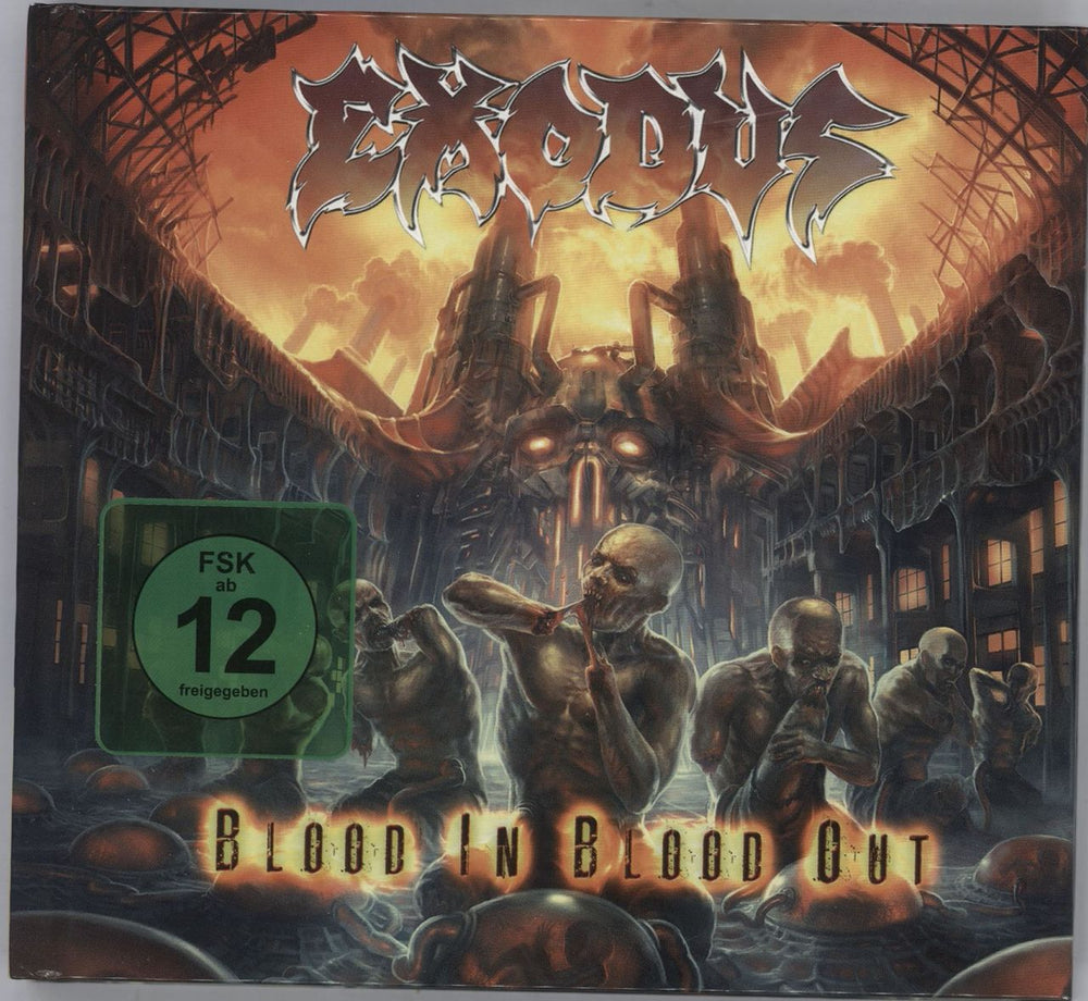 Exodus Blood In Blood Out German 2-disc CD/DVD set NB3300-0