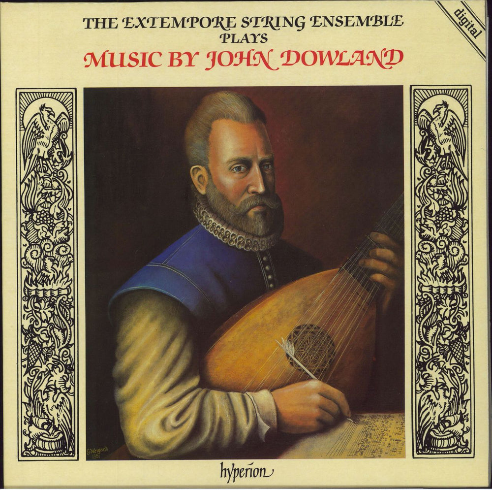 Extempore String Ensemble Music By John Dowland UK vinyl LP album (LP record) A66010