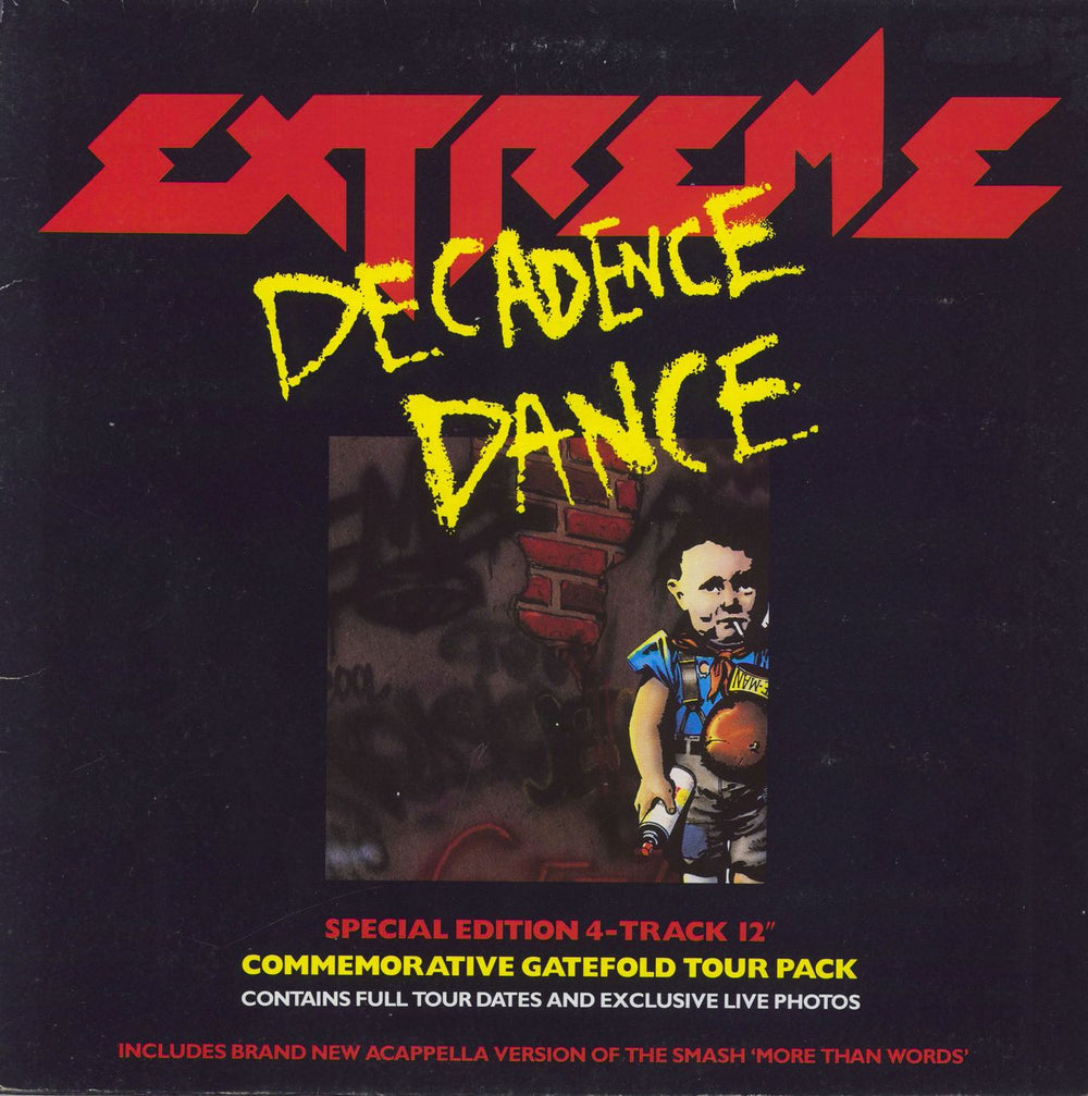 Extreme Decadence Dance - Gatefold UK 12" vinyl single (12 inch record / Maxi-single) AMY773