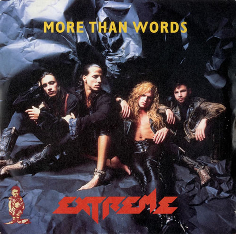 Extreme More Than Words UK 7" vinyl single (7 inch record / 45) AM792