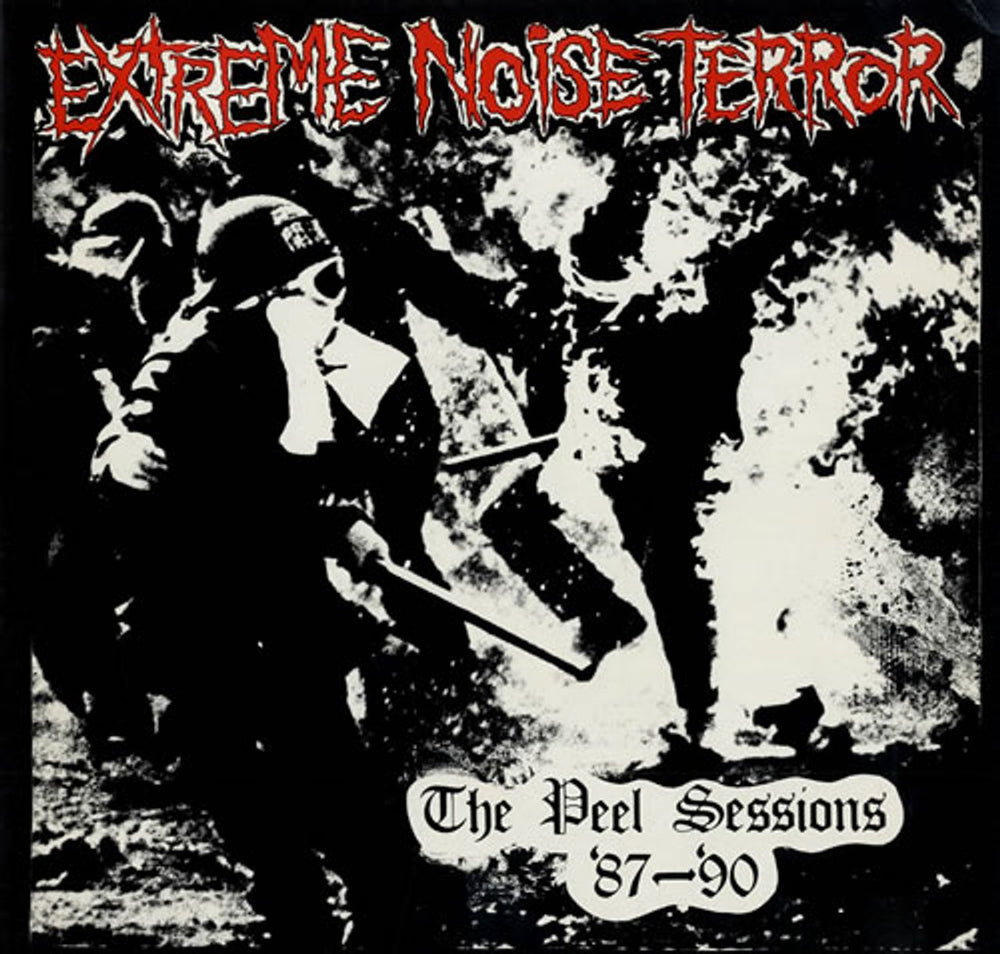 Extreme Noise Terror The Peel Sessions '87-'90 UK vinyl LP album (LP record) SFPMA208