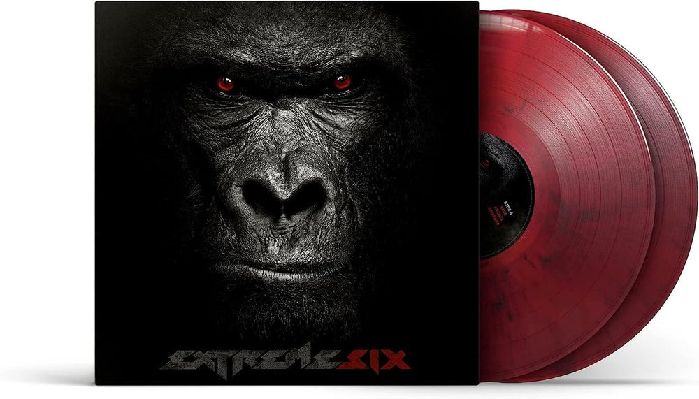 Extreme Six - Red & Black Vinyl - Sealed UK 2-LP vinyl record set (Double LP Album) 0218576EMU