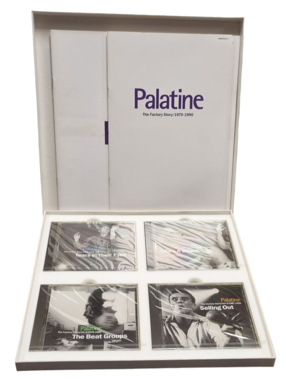 Factory Palatine - The Factory Story 1979-1990 Japanese Promo CD Album Box Set 4988005094124