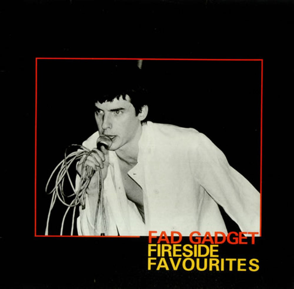 Fad Gadget Fireside Favourites UK vinyl LP album (LP record) STUMM3