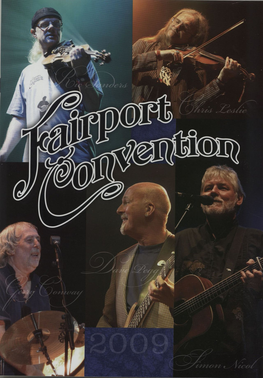 Fairport Convention 2009 Tour + Ticket Stub UK Promo tour programme TOUR PROGRAMME