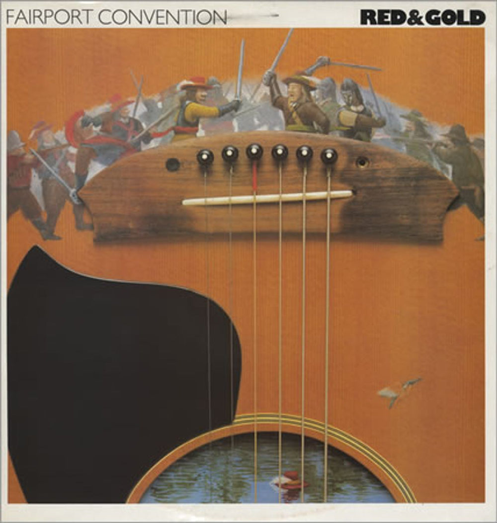 Fairport Convention Red & Gold UK vinyl LP album (LP record) RUE002