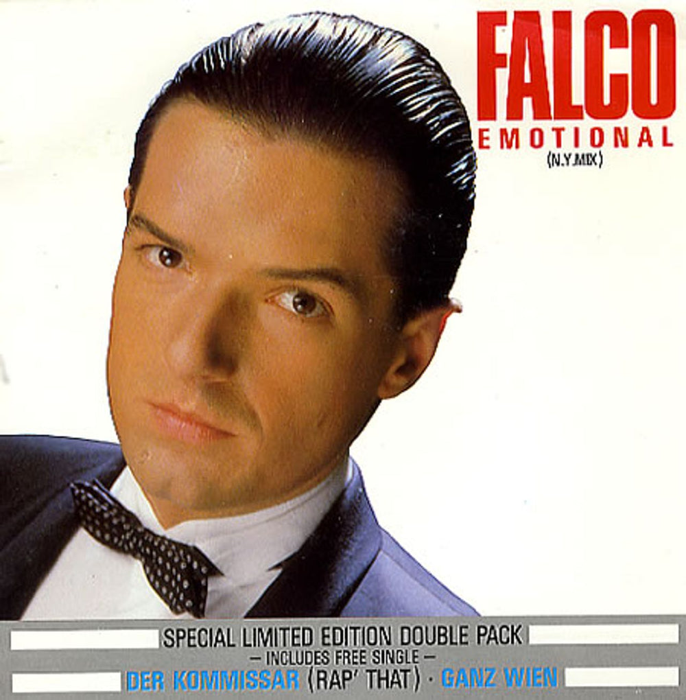 Falco Emotional - Doublepack UK 7" vinyl single (7 inch record / 45) U8338F