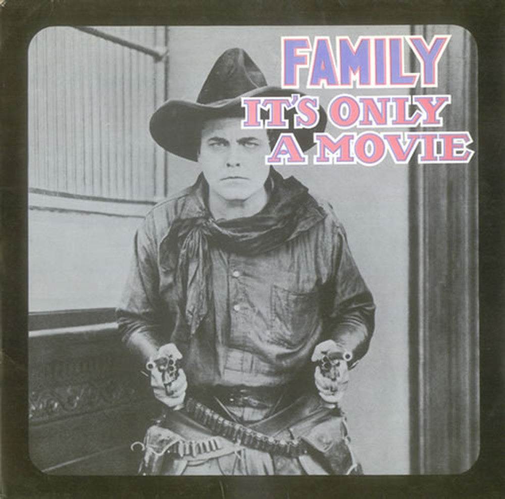 Family It's Only A Movie + Banger UK vinyl LP album (LP record) RA58501