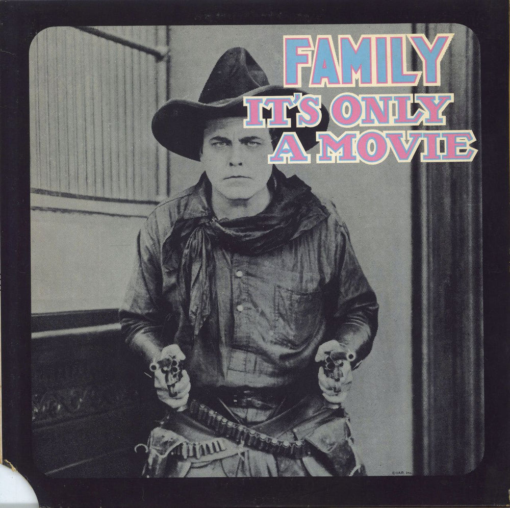 Family It's Only A Movie US vinyl LP album (LP record) UA-LA181-F