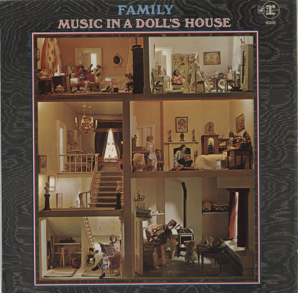 Family Music In A Doll's House - 1st + Insert - EX UK vinyl LP album (LP record) RSLP6312