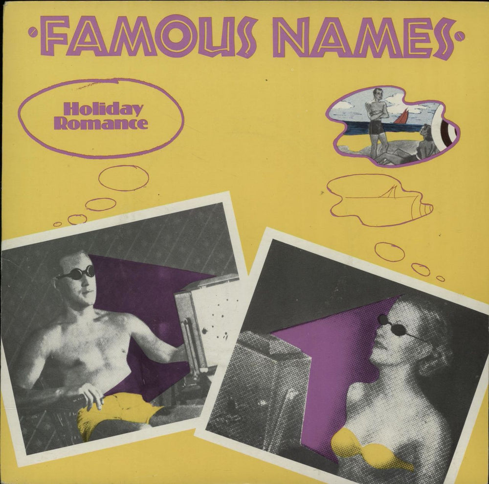 Famous Names Holiday Romance UK 7" vinyl single (7 inch record / 45) TR001