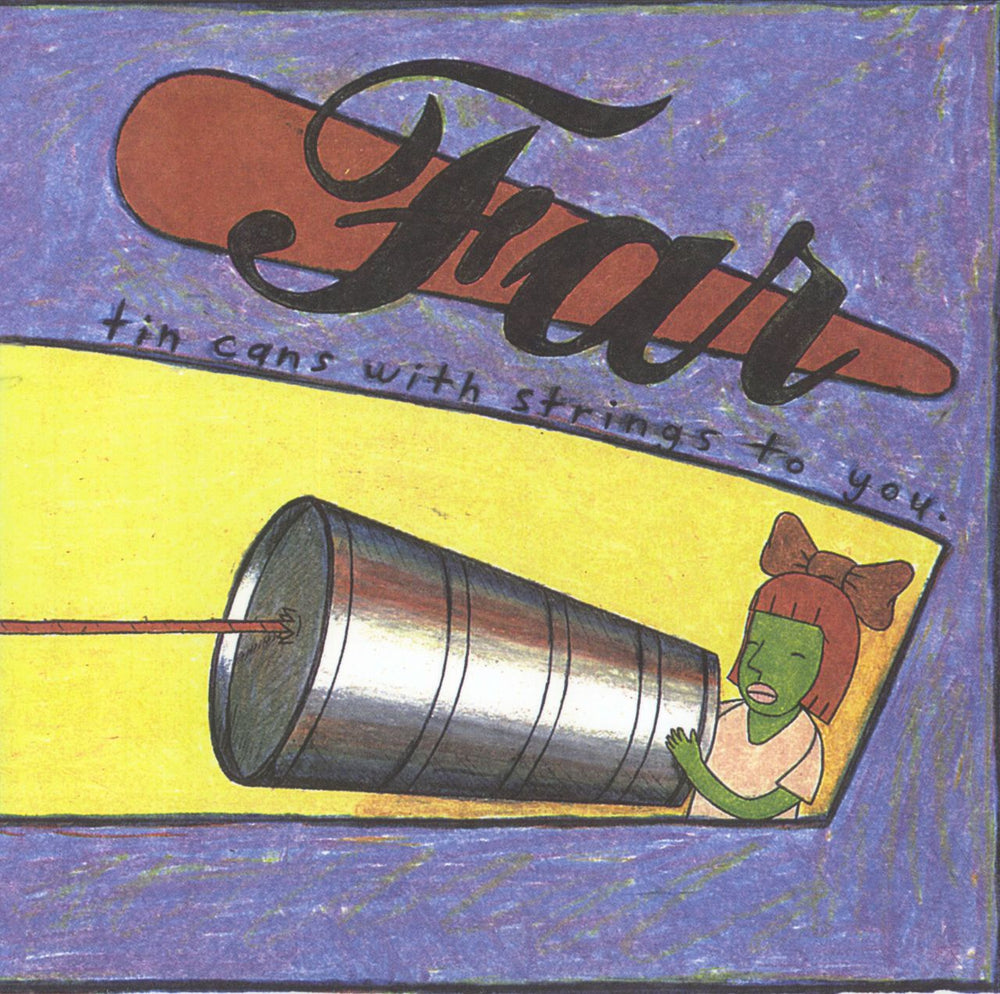 Far Tin Cans With Strings With Strings to You - Purple/Brown Vinyl US 2-LP vinyl record set (Double LP Album) SRC029