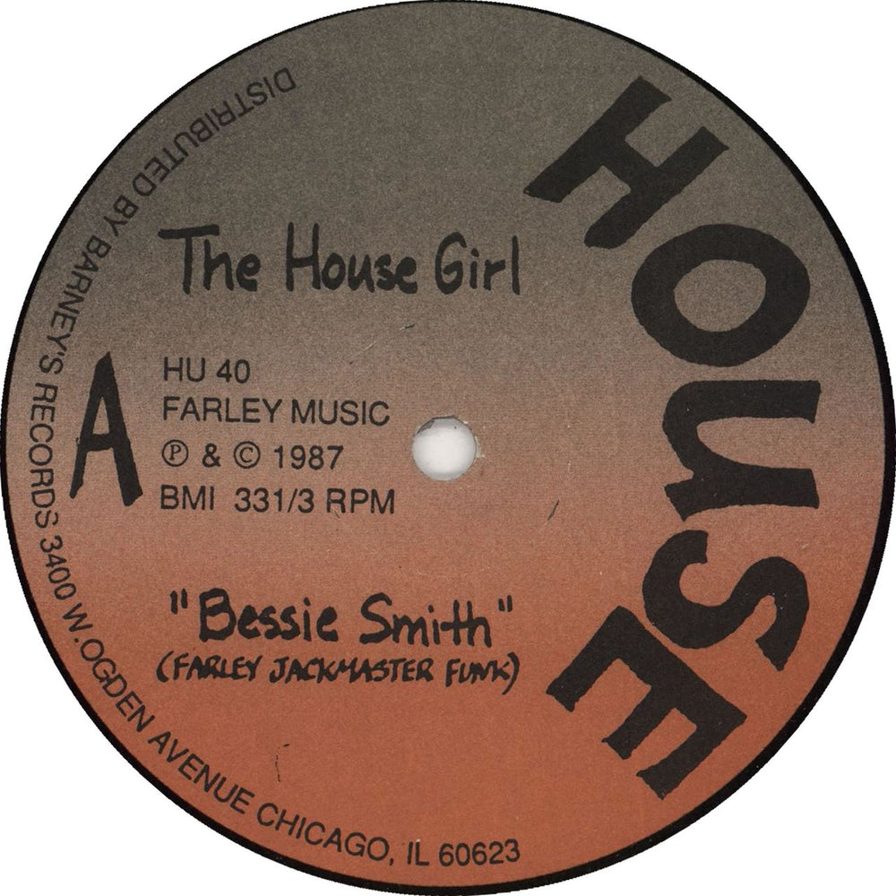 Farley Jackmaster Funk Bessie Smith US 12" vinyl single (12 inch record / Maxi-single) HU40