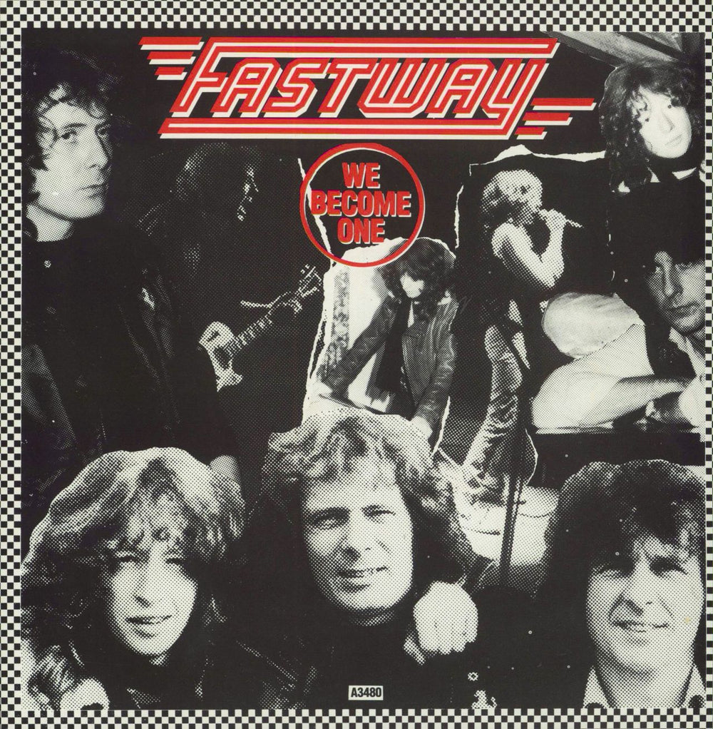 Fastway We Become One UK Promo 7" vinyl single (7 inch record / 45) A3480