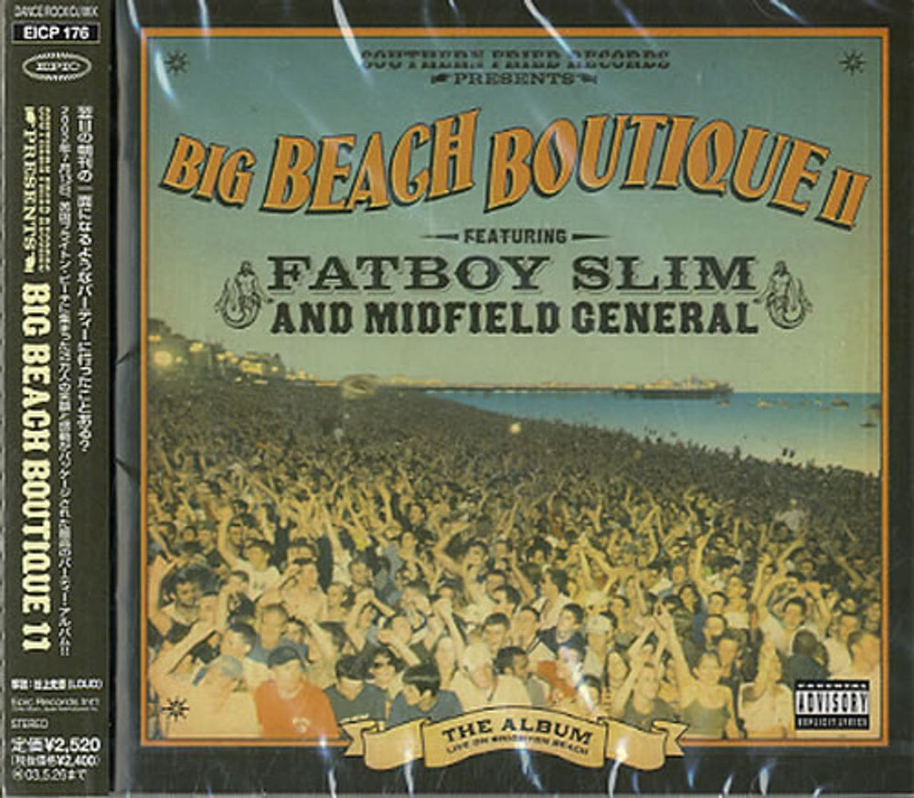 Fatboy Slim Big Beach Boutique II Japanese Promo CD album (CDLP) EICP176