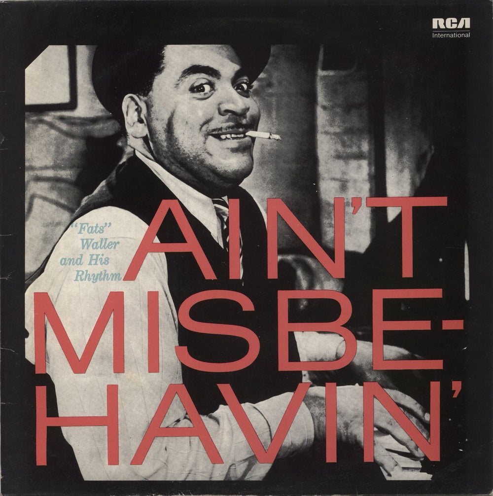 Fats Waller Ain't Misbehavin' - 9 o'clock label UK vinyl LP album (LP record) INTS5009