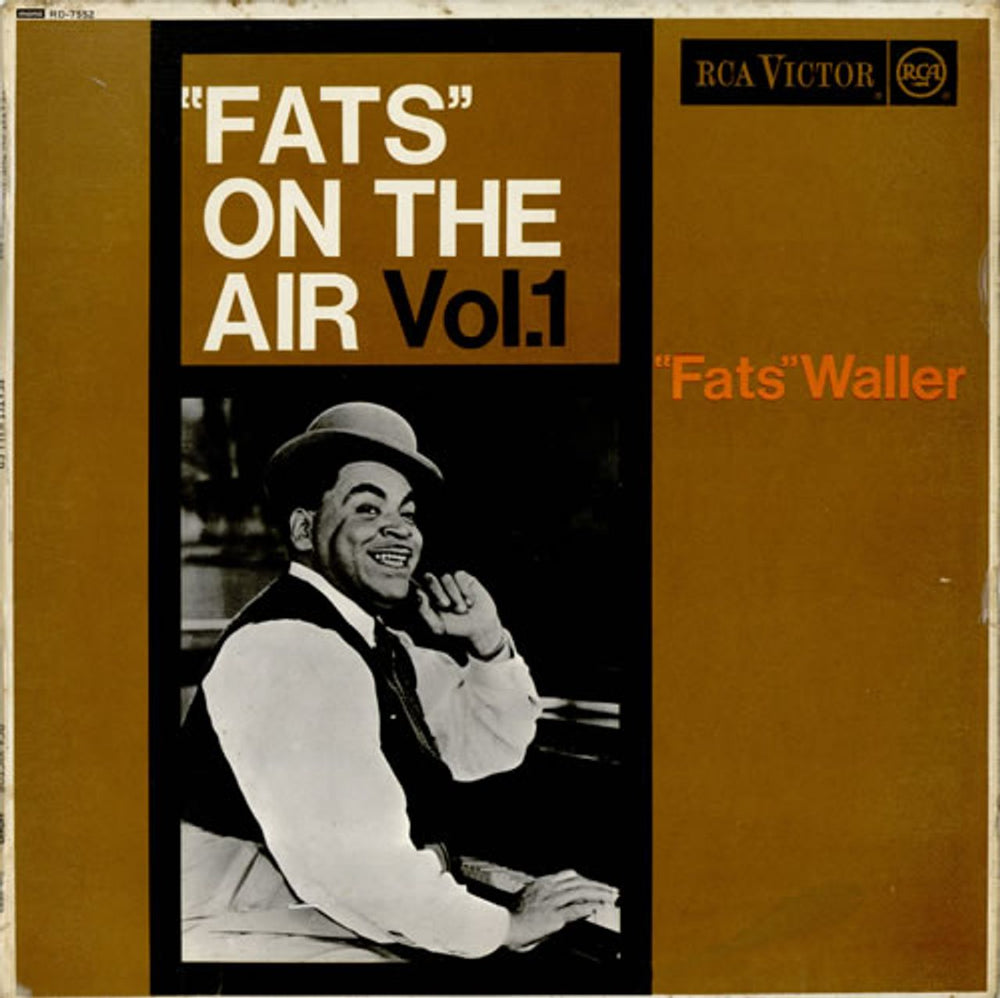 Fats Waller Fats On The Air Vol. 1 UK vinyl LP album (LP record) RD-7552