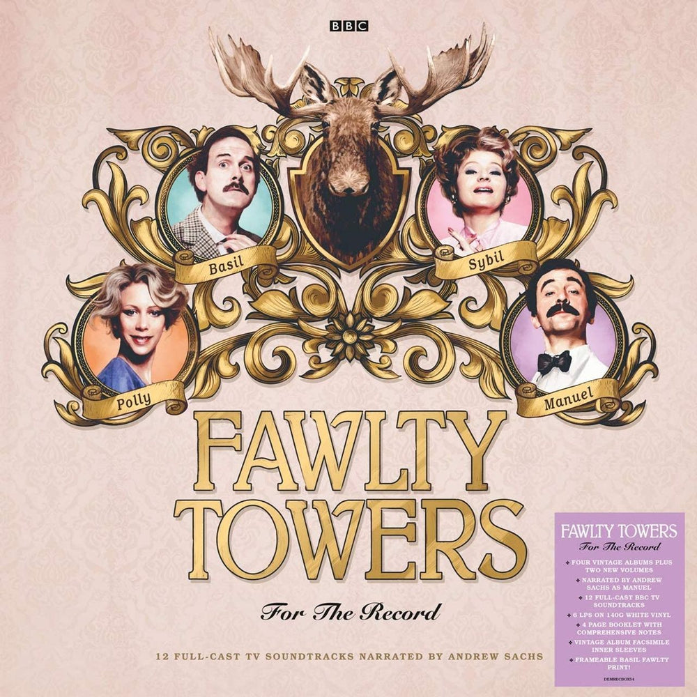 Fawlty Towers For The Record - 6-LP Deluxe Signed Edition - Sealed UK Vinyl Box Set DEMRECBOX54