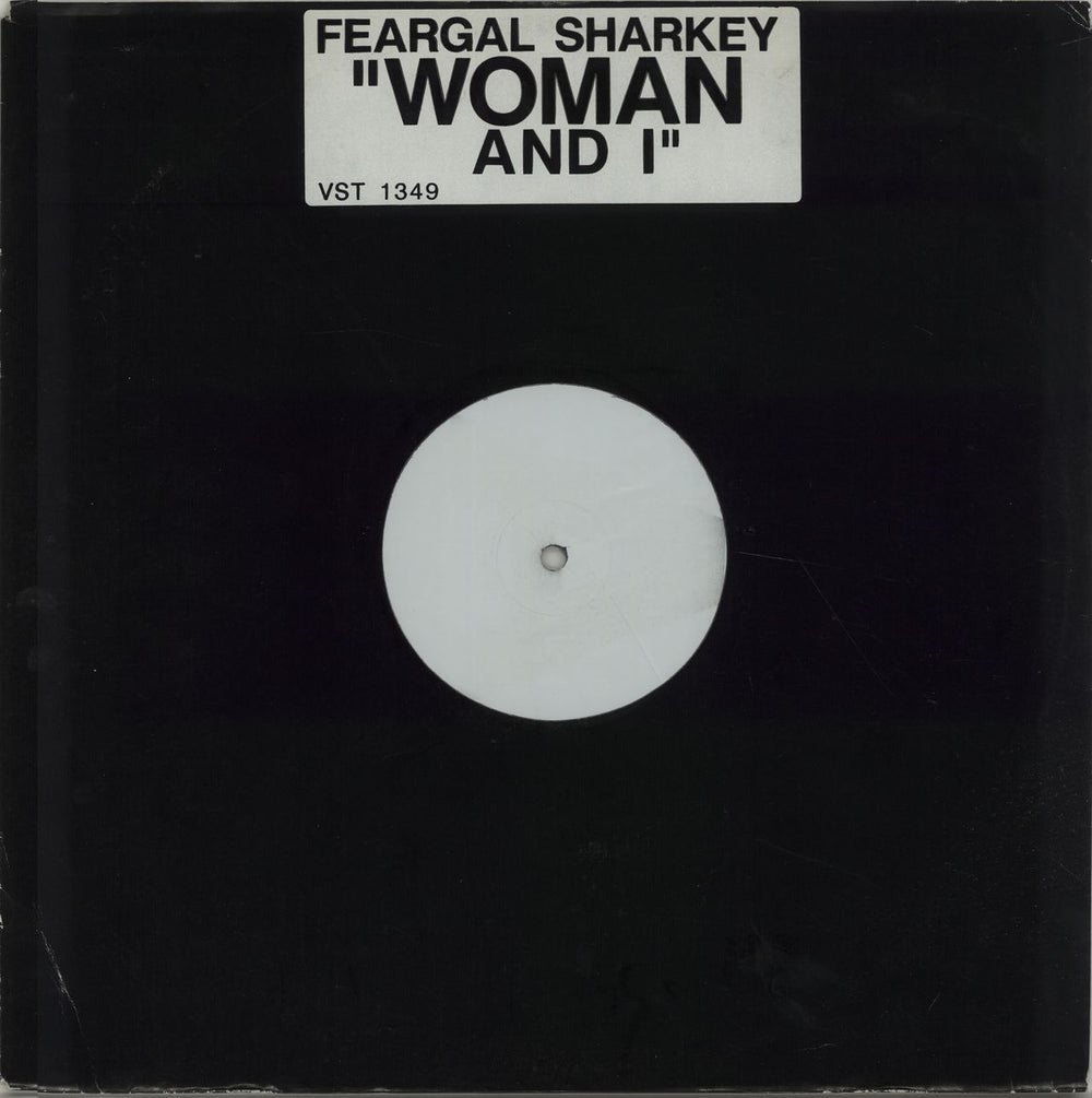 Feargal Sharkey Women & I - White Label UK Promo 12" vinyl single (12 inch record / Maxi-single) VST1349