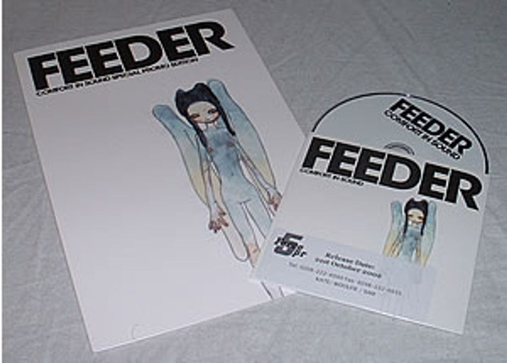 Feeder Comfort In Sound - Special Promo Edition UK Promo media press kit ECHPR43