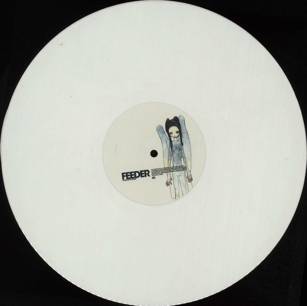 Feeder Comfort In Sound - White Vinyl UK Vinyl LP — RareVinyl.com