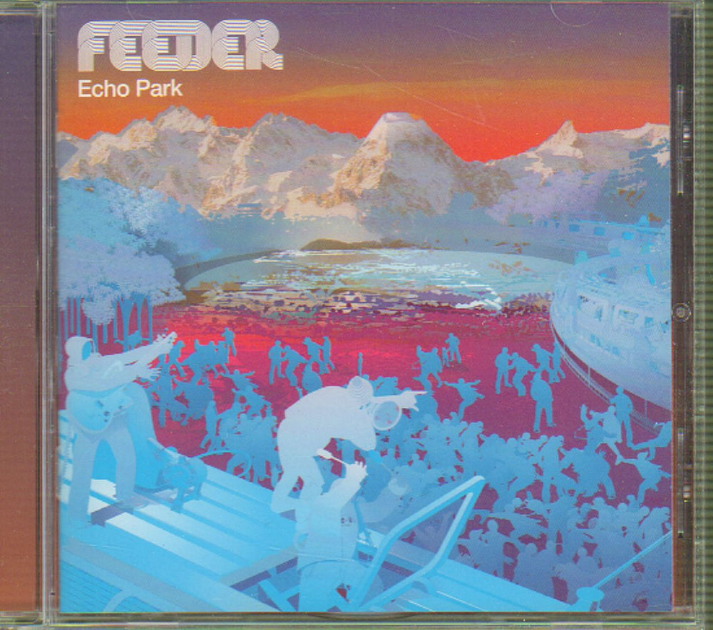 Feeder Echo Park UK CD album (CDLP) ECHCD34