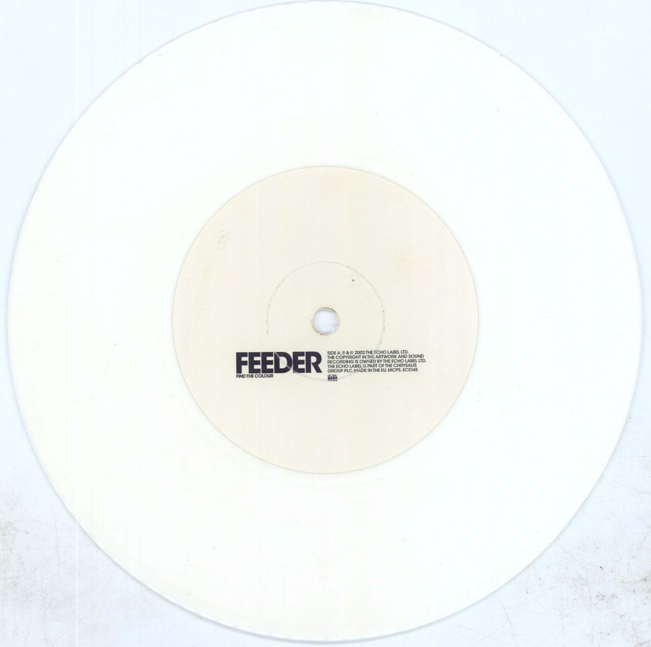 Feeder Find The Colour - White Vinyl UK 7