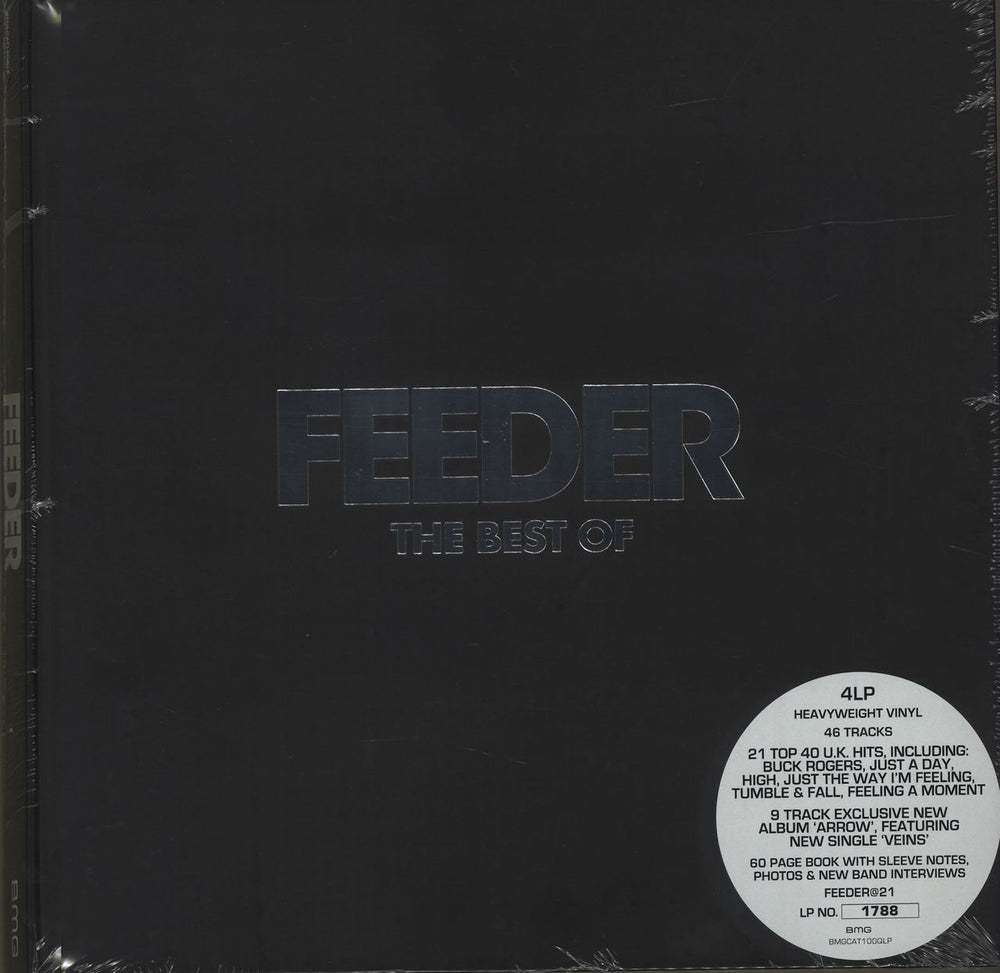 Feeder The Best Of - Sealed UK 4-LP vinyl album record set BMGCAT100QLP