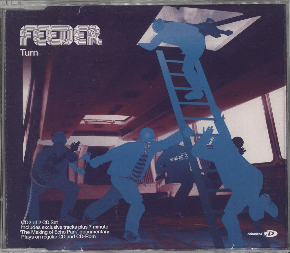 Feeder Turn - CD2 - Autographed UK CD single (CD5 / 5") ECSCX116