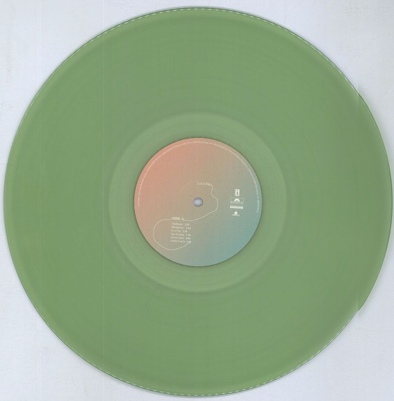 Feist Let It Die - 180gm Seafoam Green Vinyl US Vinyl LP