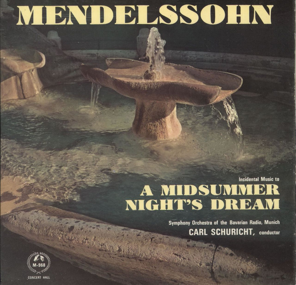 Felix Mendelssohn A Midsummer Night's Dream UK 7" vinyl single (7 inch record / 45) SMS968