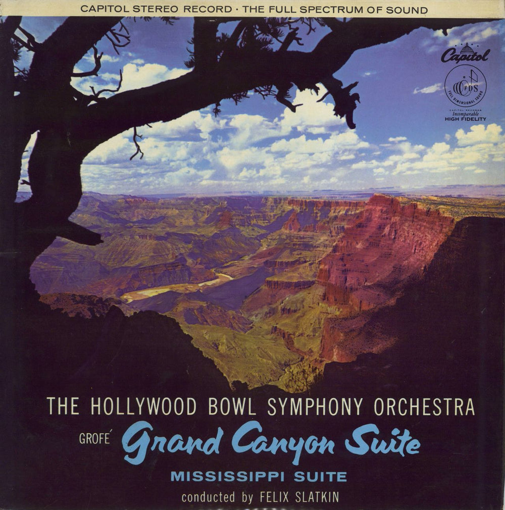 Ferde Grofé Grand Canyon Suite / Mississippi Suite UK vinyl LP album (LP record) SP8347