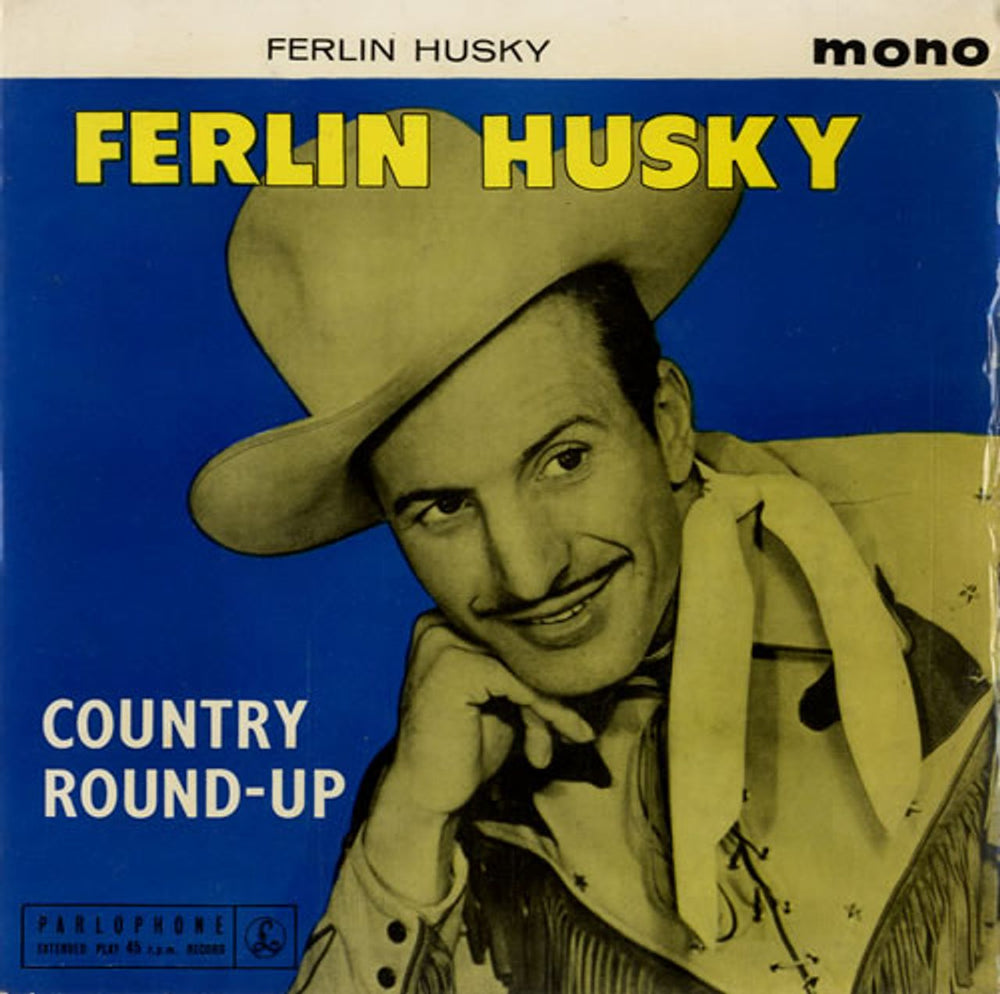 Ferlin Husky Country Round Up UK 7" vinyl single (7 inch record / 45) GEP8795