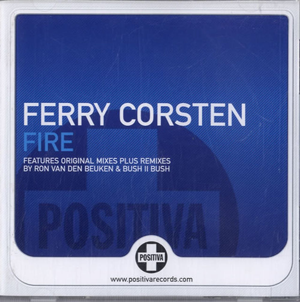 Ferry Corsten Fire UK CD single (CD5 / 5") CDTIVS229