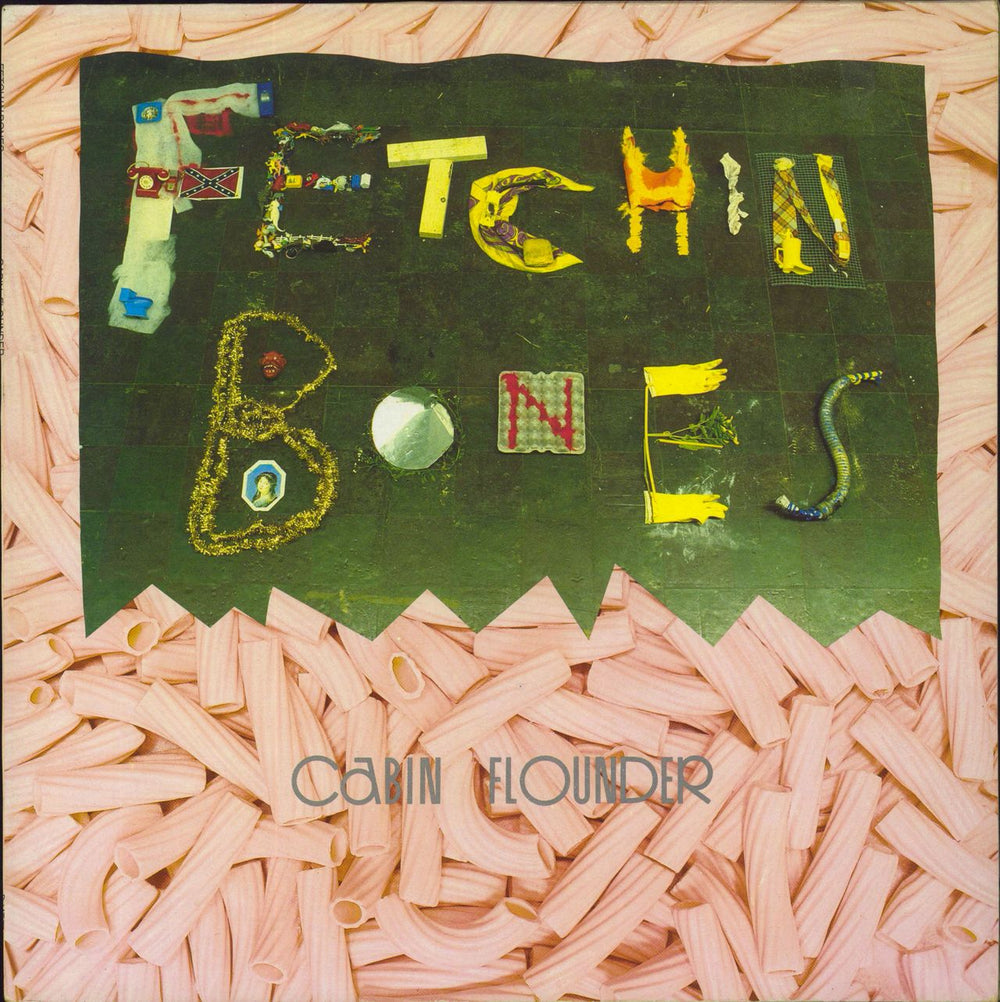 Fetchin Bones Cabin Flounder UK vinyl LP album (LP record) DBAT77