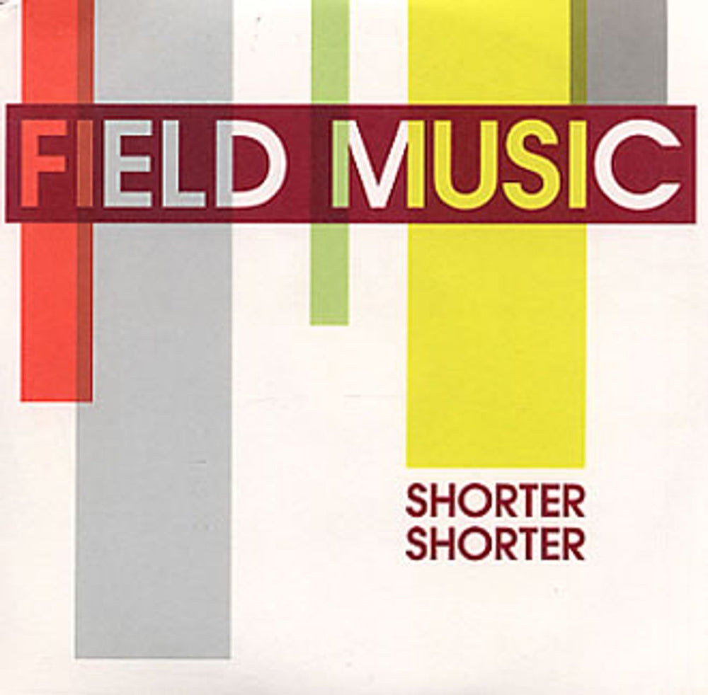 Field Music Shorter Shorter UK Promo CD single (CD5 / 5") MI044P