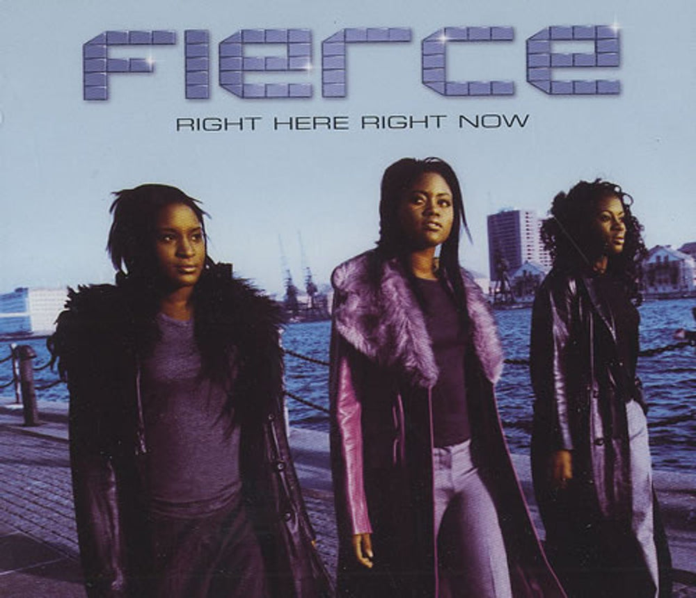 Fierce Right Here Right Now UK Promo CD single (CD5 / 5") CDWILD13P